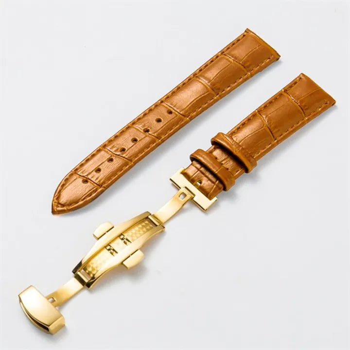 Synthetic Leather Watch Band Strap