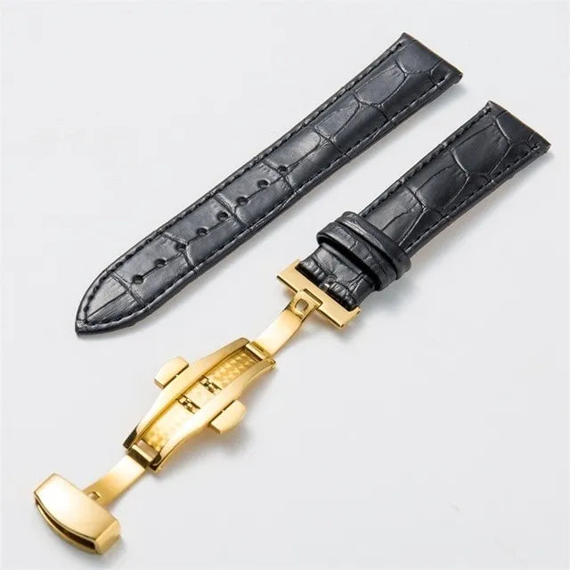 Synthetic Leather Watch Band Strap
